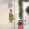 Set of 2 36"H Metal Nutcracker/Penguin Yardstake or Standing Décor or Wall Décor (Three Function)